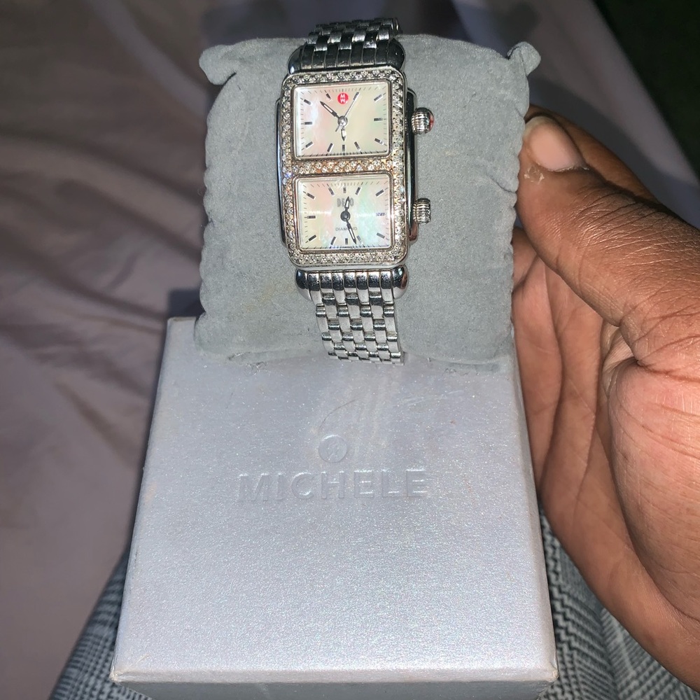 Authentic Diamond Michele Luxury watch